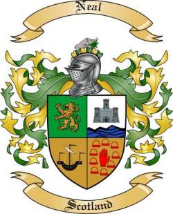 Neal Family Crest from Scotland