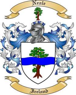 Neale Family Crest from Ireland
