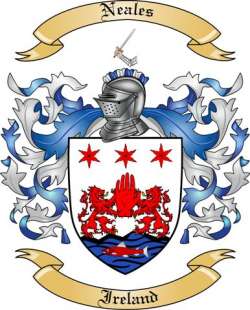 Neales Family Crest from Ireland