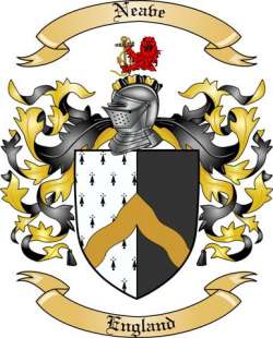 Neave Family Crest from England