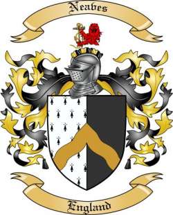 Neaves Family Crest from England