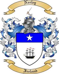 Neeley Family Crest from Ireland