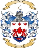 Neill Family Crest from Ireland