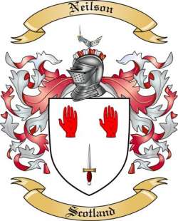 Neilson Family Crest from Scotland