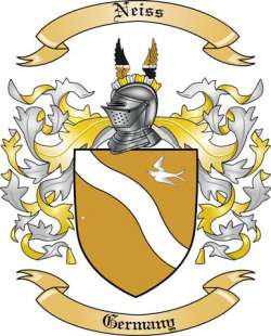 Neiss Family Crest from Germany