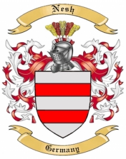 Nesh Family Crest from Germany