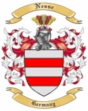 Nesse Family Crest from Germany