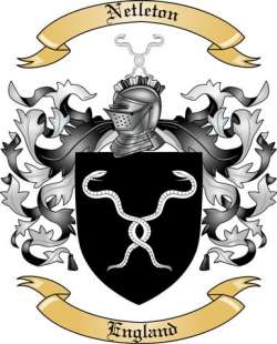 Netleton Family Crest from England