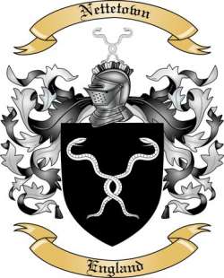 Nettetown Family Crest from England
