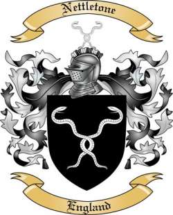 Nettletone Family Crest from England