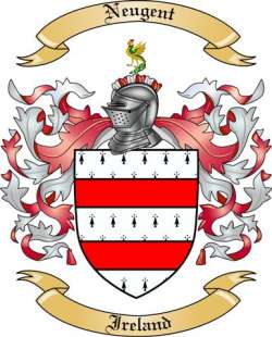 Neugent Family Crest from Ireland