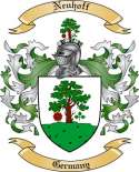 Neuhoff Family Crest from Germany