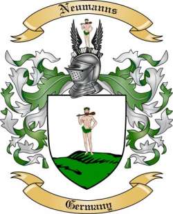 Neumanns Family Crest from Germany