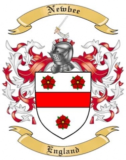 Newbee Family Crest from England