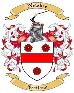 Newbee Family Crest from Scotland