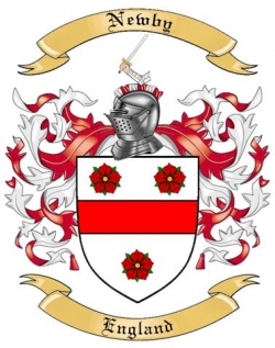 Newby Family Crest from England