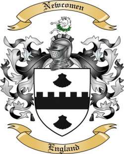 Newcomen Family Crest from England