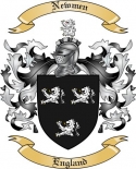 Newmen Family Crest from England