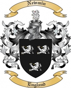 Newmin Family Crest from England