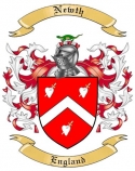Newth Family Crest from England