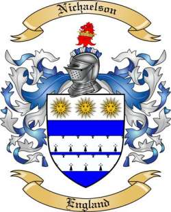 Nichaelson Family Crest from England