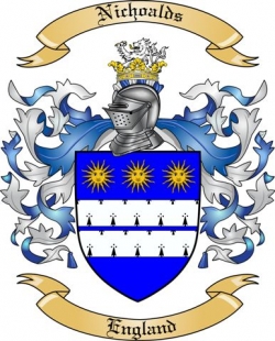 Nichoalds Family Crest from England