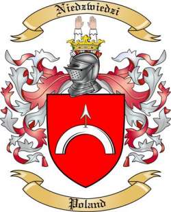 Niedzwiedzi Family Crest from Poland