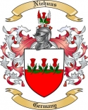 Niehuus Family Crest from Germany