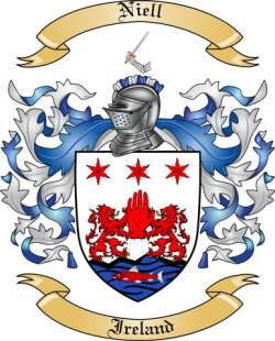 Niell Family Crest from Ireland