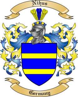 Nihus Family Crest from Germany2