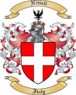 Nittoli Family Crest from Italy