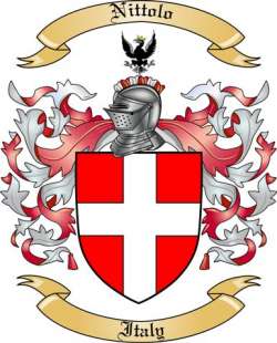 Nittolo Family Crest from Italy