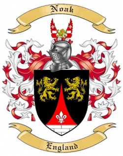 Noak Family Crest from England