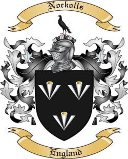 Nockolls Family Crest from England2