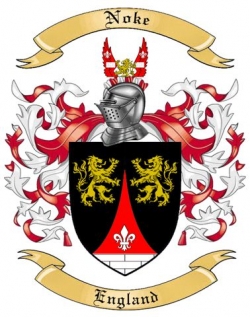 Noke Family Crest from England