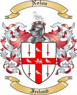 Nolon Family Crest from Ireland