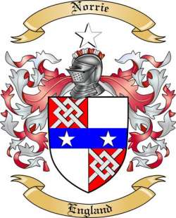 Norrie Family Crest from England