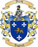 North Family Crest from England