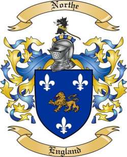 Northe Family Crest from England