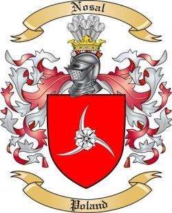 Nosal Family Crest from Poland