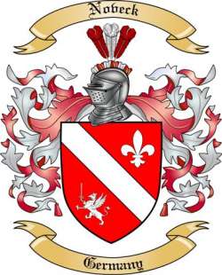 Noveck Family Crest from Germany