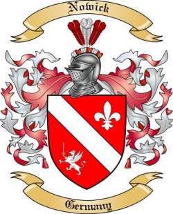 Nowick Family Crest from Germany