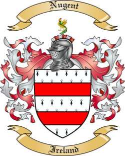 Nugent Family Crest from Ireland
