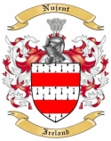 Nujent Family Crest from Ireland