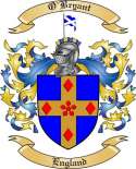 O'Bryant Family Crest from England