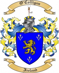 O'Colligan Family Crest from Ireland