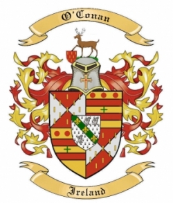 O'Conan Family Crest from Ireland