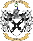O'Conghaile Family Crest from Ireland