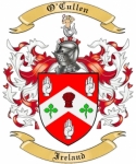 O'Cullen Family Crest from Ireland
