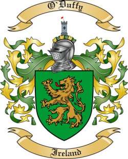 O'Duffy Family Crest from Ireland
